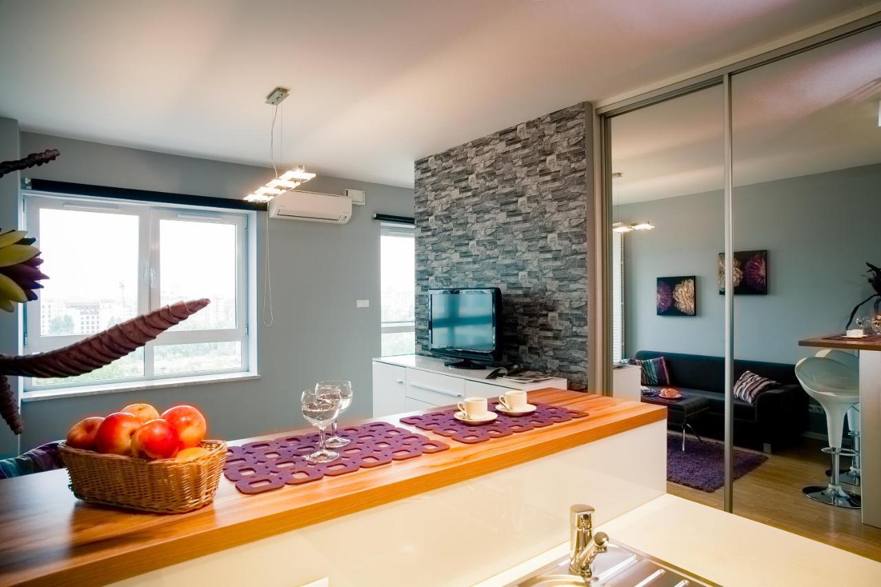Platinum Towers Luxury Apartments 바르샤바 외부 사진