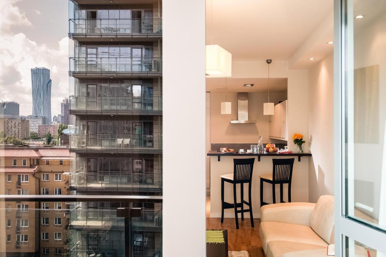 Platinum Towers Luxury Apartments 바르샤바 외부 사진